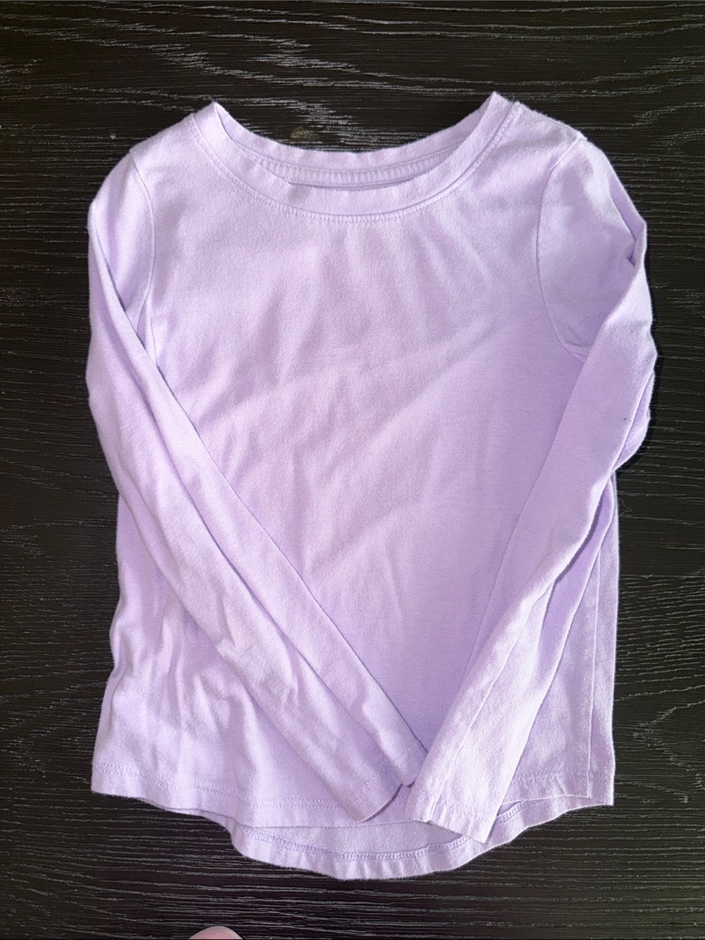 Cat & Jack Girls' Long Sleeve Tee - Lavender